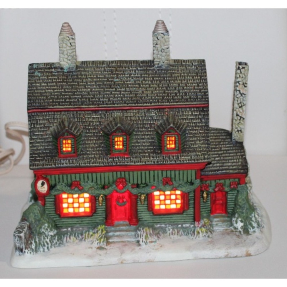 Christmas Tea Shoppe #20010402 Tea Shoppe 1996 Lang & Wise 1st Ed Linda Stocks
